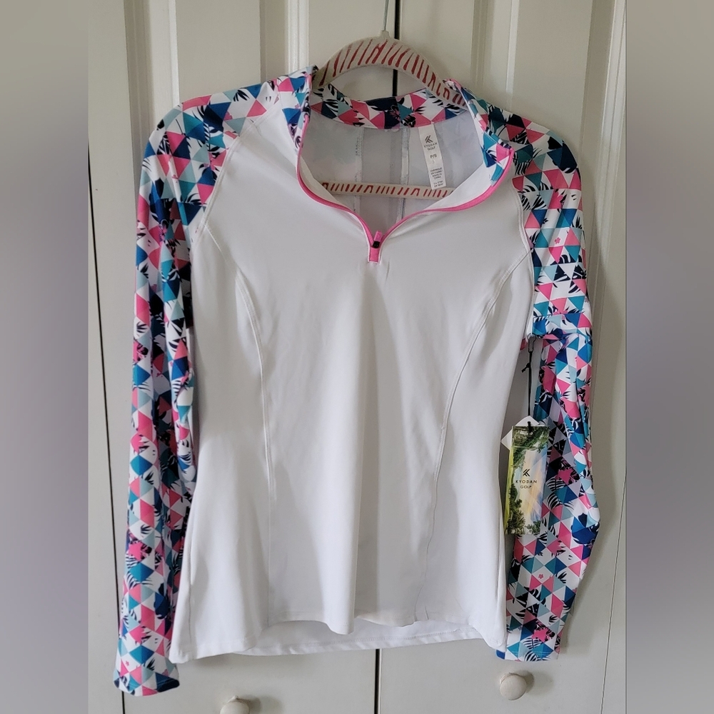 NWT Kyodan Golf UV protective Women's long sleeve Top